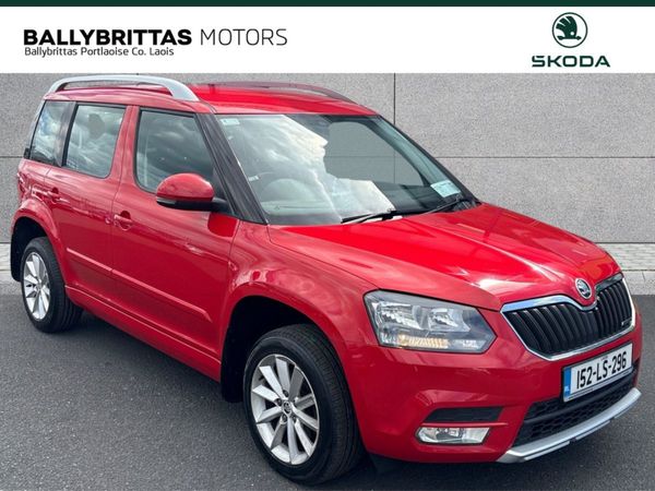 Skoda Yeti SUV, Diesel, 2015, Red