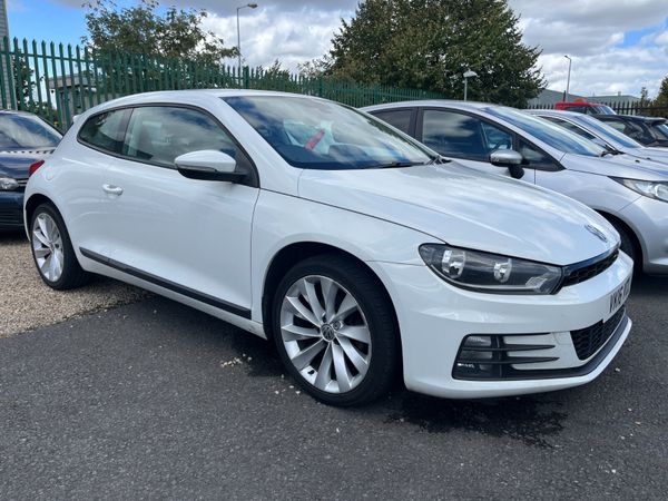 Volkswagen Scirocco Coupe, Petrol, 2016, White
