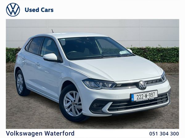 Volkswagen Polo Hatchback, Petrol, 2022, White