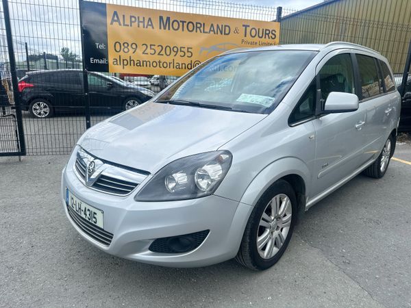 Vauxhall Zafira MPV, Diesel, 2012, Silver