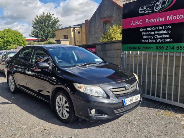 Toyota Corolla Saloon, Petrol, 2007, Black