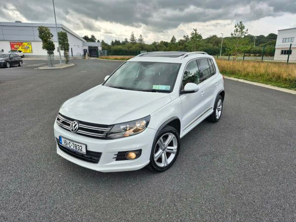 Volkswagen Tiguan SUV, Diesel, 2015, White