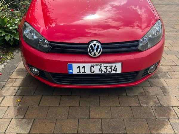 Volkswagen Golf Hatchback, Diesel, 2011, Red