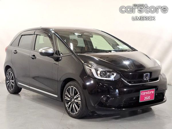 Honda Fit Hatchback, Petrol Hybrid, 2020, Black