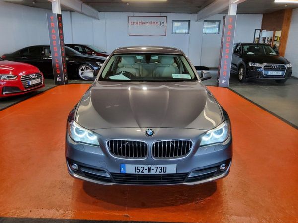 BMW 5-Series Saloon, Diesel, 2015, Grey