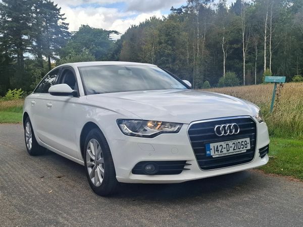 Audi A6 Saloon, Diesel, 2014, White