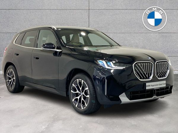 BMW X3 SUV, Petrol Plug-in Hybrid, 2025, Black