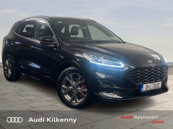 Ford Kuga SUV, Petrol Plug-in Hybrid, 2021, Black