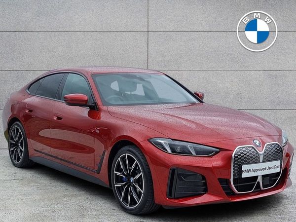 BMW i4 Saloon, Electric, 2025, Red