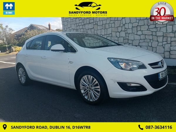 Opel Astra Hatchback, Diesel, 2015, White