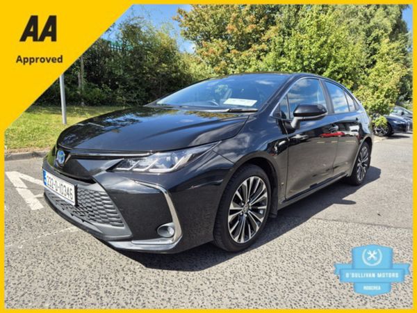 Toyota Corolla Saloon, Petrol Hybrid, 2023, Black