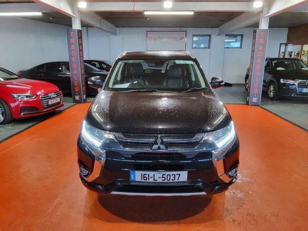 Mitsubishi Outlander SUV, Petrol Plug-in Hybrid, 2016, Black