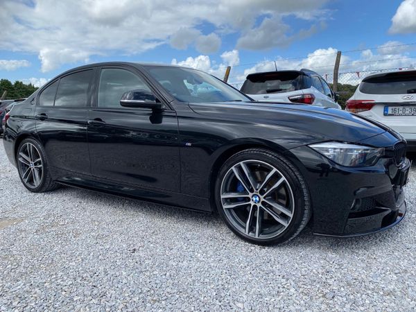 BMW 3-Series Saloon, Petrol, 2017, Black