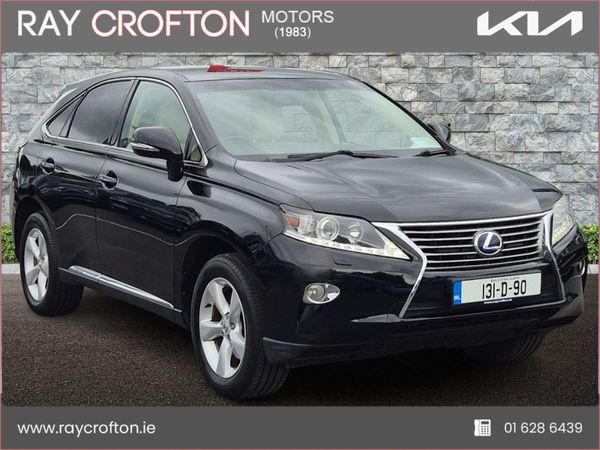 Lexus RX SUV, Petrol Hybrid, 2013, Black