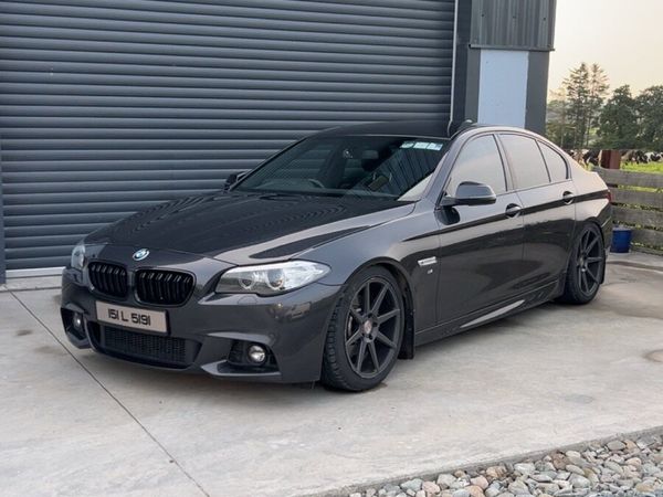 BMW 5-Series Saloon, Diesel, 2015, Grey