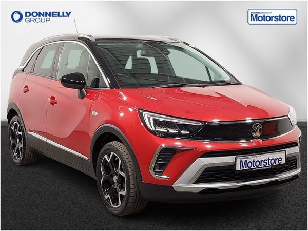 Vauxhall Crossland Hatchback, Petrol, 2021, Red