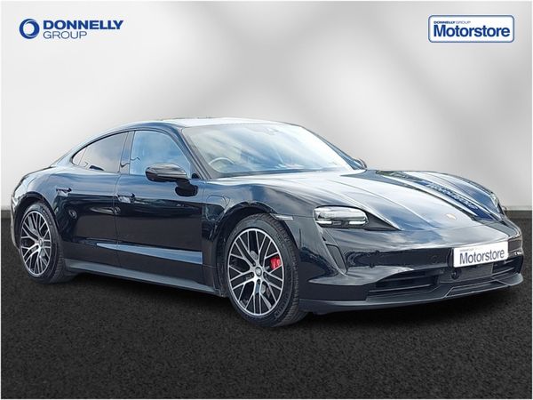 Porsche Taycan Saloon, Electric, 2022, Black