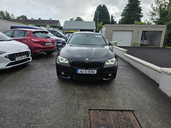 BMW 5-Series Saloon, Diesel, 2014, Black