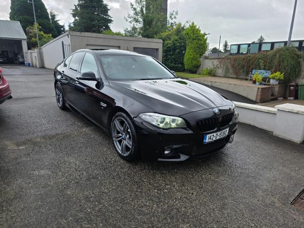 BMW 5-Series Saloon, Diesel, 2014, Black