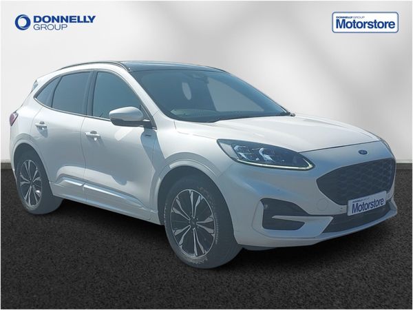 Ford Kuga Estate, Petrol Hybrid, 2021, White