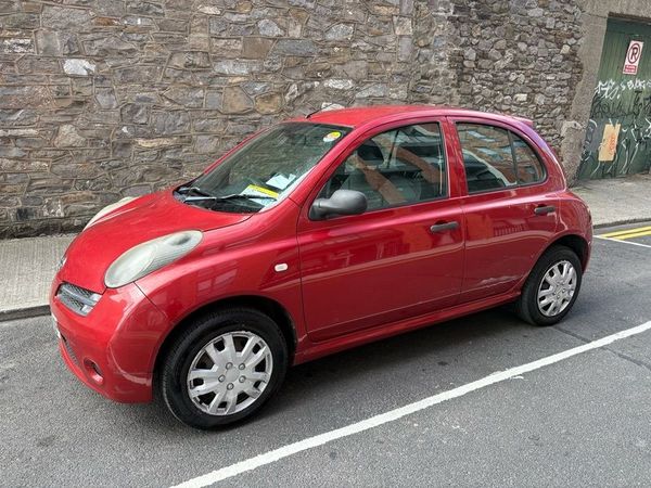 Nissan Micra Hatchback, Petrol, 2007, Red