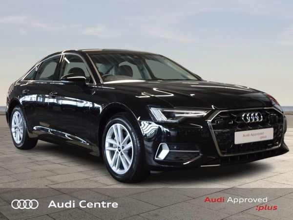 Audi A6 Saloon, Diesel Hybrid, 2025, Black