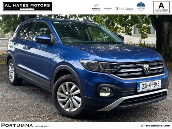 Volkswagen T-Cross Estate, Petrol, 2023, Blue