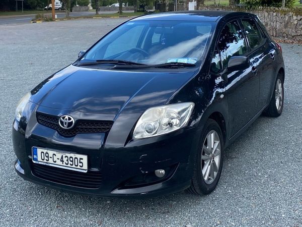 Toyota Auris Hatchback, Petrol, 2009, Black