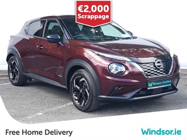 Nissan Juke SUV, Petrol, 2023, Red