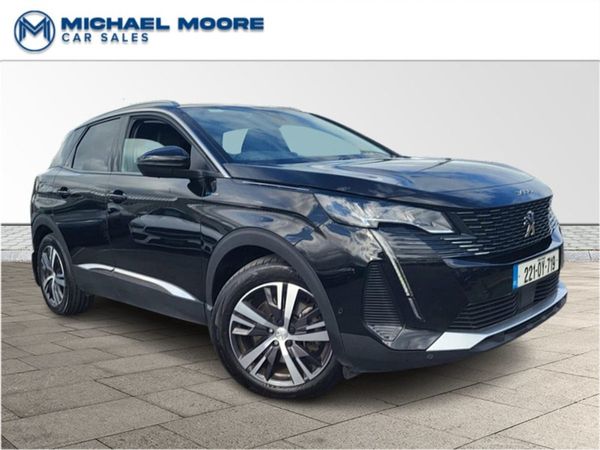 Peugeot 3008 SUV, Petrol Plug-in Hybrid, 2022, Black