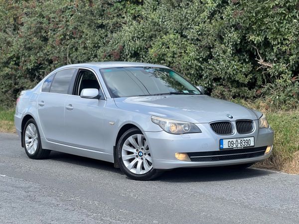 BMW 5-Series Saloon, Diesel, 2009, Silver