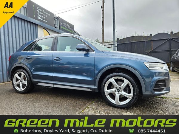 Audi Q3 SUV, Diesel, 2015, Blue