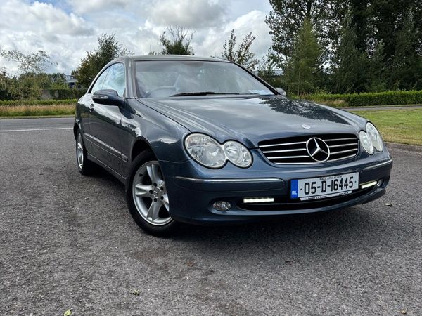 Mercedes-Benz CLK Coupe, Petrol, 2005, Blue