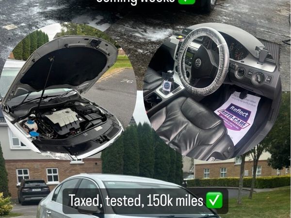 Volkswagen Passat Saloon, Diesel, 2009, Silver