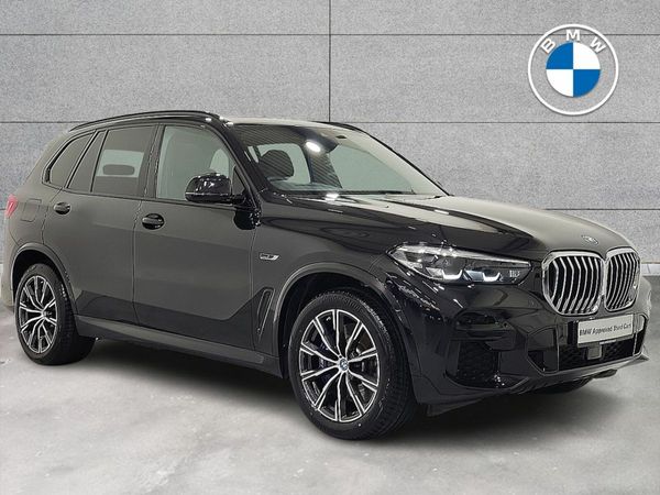BMW X5 SUV, Petrol Plug-in Hybrid, 2022, Black