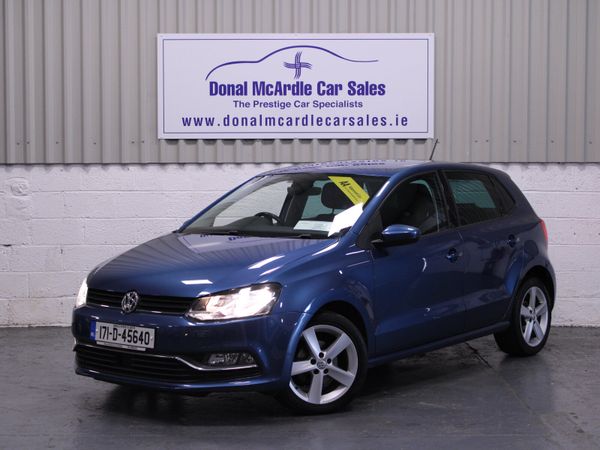 Volkswagen Polo Hatchback, Petrol, 2017, Blue