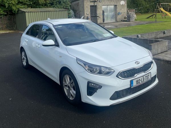Kia Ceed Hatchback, Diesel, 2018, White