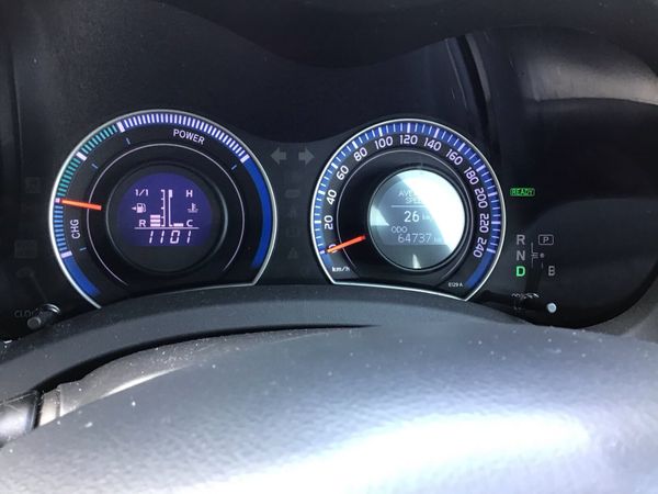 Toyota Auris Hatchback, Petrol Hybrid, 2012, Black