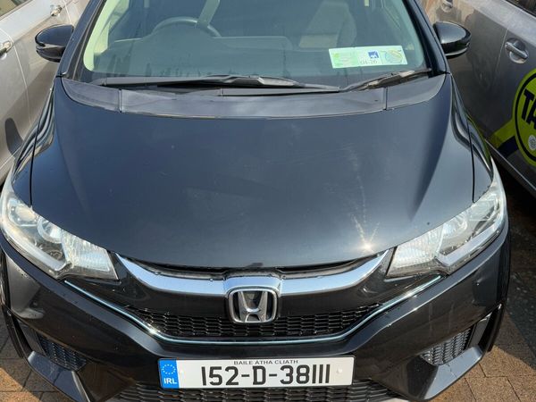 Honda Fit Hatchback, Petrol Hybrid, 2015, Black