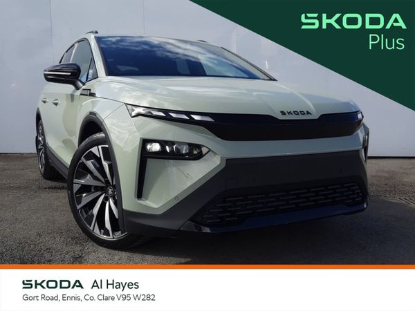Skoda Elroq SUV, Electric, 2025, Green