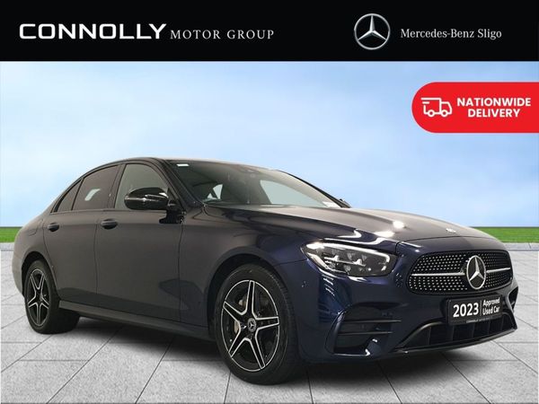 Mercedes-Benz E-Class Saloon, Diesel Plug-in Hybrid, 2023, Blue