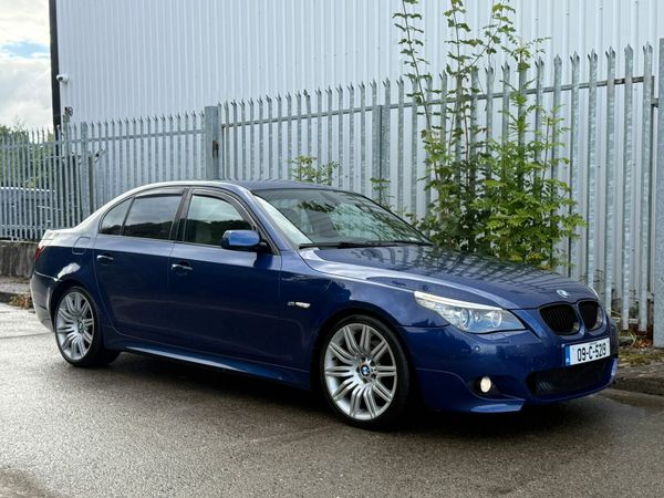 BMW 5-Series Saloon, Diesel, 2009, Blue