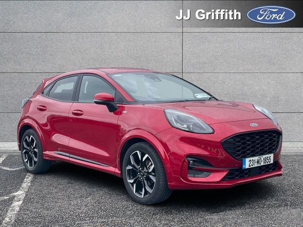 Ford Puma MPV, Petrol Hybrid, 2023, Red