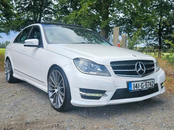 Mercedes-Benz C-Class Saloon, Diesel, 2014, White