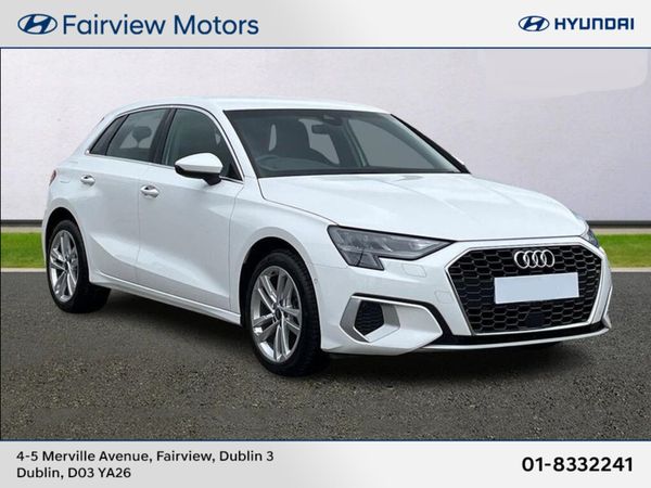 Audi A3 Hatchback, Petrol Plug-in Hybrid, 2024, White