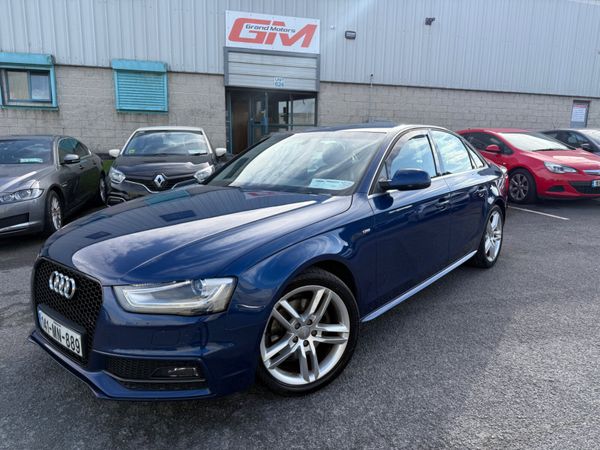 Audi A4 Saloon, Diesel, 2014, Blue