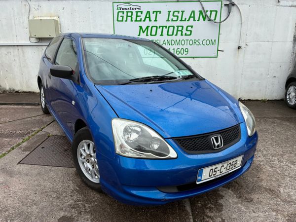 Honda Civic Hatchback, Petrol, 2005, Blue