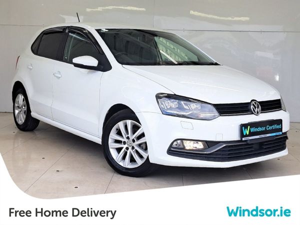 Volkswagen Polo Hatchback, Petrol, 2018, White