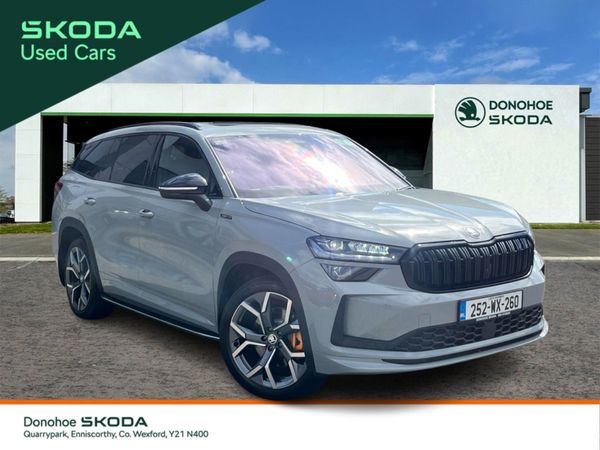 Skoda Kodiaq SUV, Petrol Plug-in Hybrid, 2025, Grey