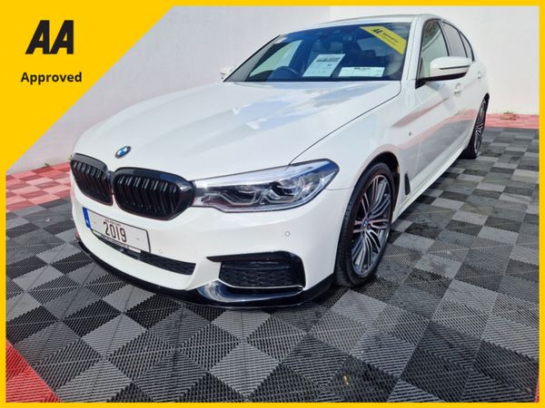 BMW 5-Series Saloon, Diesel, 2019, White